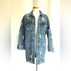 Trafaluo denim jacket by Zara